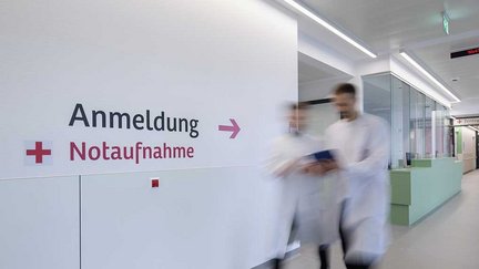 Anmeldung Zentrale Notaufnahme medius Kliniken Kirchheim