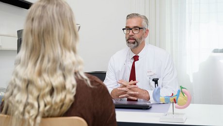Patientengespräch Allgemeinchirurgie medius KLINIK Ruit