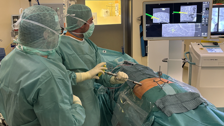 Präzision für die Wirbelsäulenchirurgie