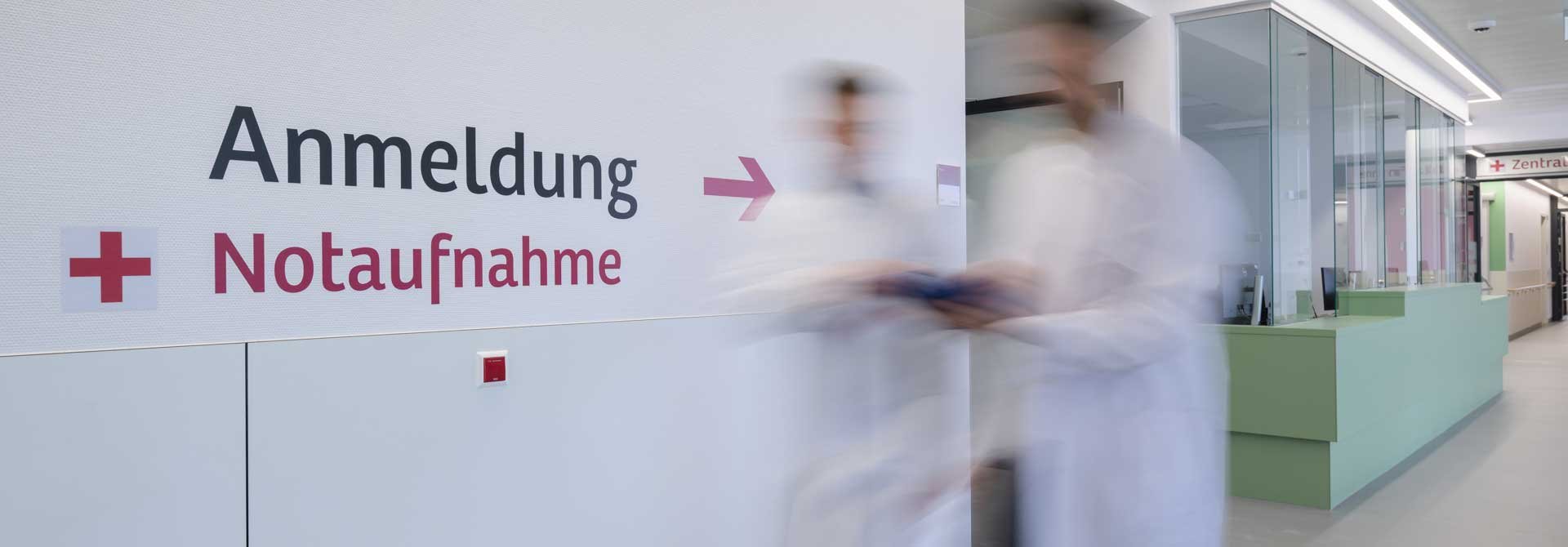Zentrale Notaufnahme der medius KLINIK NÜRTINGEN