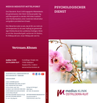 Informationsflyer: Psychologischer Dienst