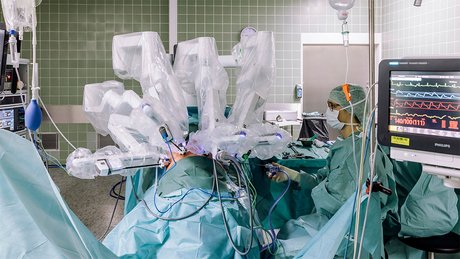 Roboter-assistierte Chirurgie medius KLINIK OSTFILDER-RUIT