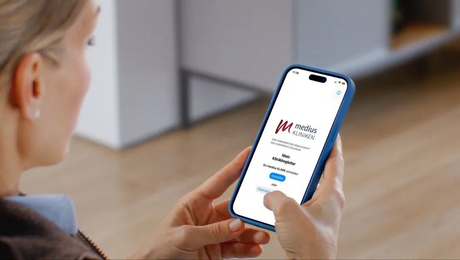 Nun auch per App ins Online-Patientenportal der medius KLINIKEN