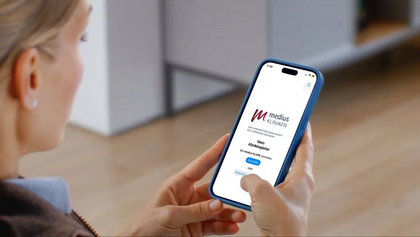 Das medius PATIENTENPORTAL ist auch per App nutzbar