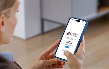 Nun auch per App ins Online-Patientenportal der medius KLINIKEN