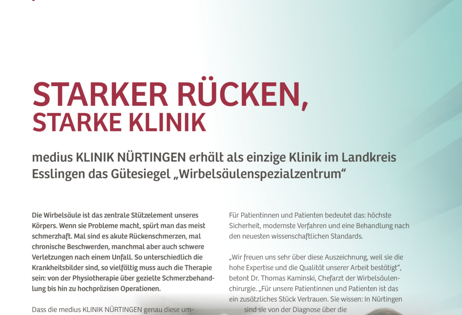 Mittendrin Wirbelsäule