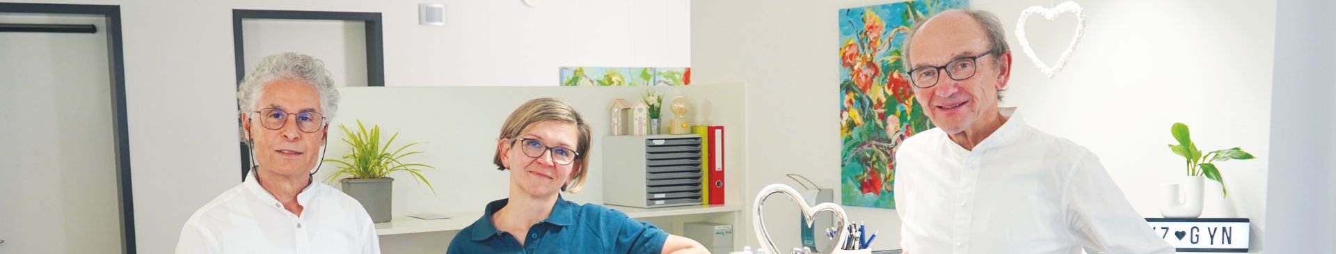 Ärzteteam der MVZ Gynpraxis an der medius KLINIK NÜRTINGEN
