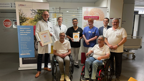 AMSEL Zertifikat an NeuroPraxis KIRCHHEIM